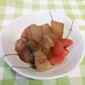 龍青空ママ's cooksnap of when they made 普通に☆豚バラと大根の煮物☆.
