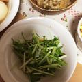 ゆ〜ママ☆'s cooksnap of when they made 超簡単なのに超美味しい！水菜のサラダ！.