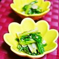 kebeibiko's cooksnap of when they made ワケギの塩麹ナムル.