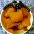 ambertown's cooksnap of when they made 韓国の友人直伝①❀牛肉と大根の煮物.