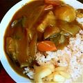雨好き's cooksnap of when they made カレーライスを夏野菜でグレードアップ！！.