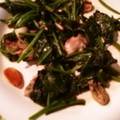 な★みっつ's cooksnap of when they made 牡蠣とほうれん草のガーリックバター炒め.