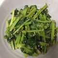 ひなちゃん2号's cooksnap of when they made 水菜のナムル.