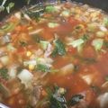 ユミミ★'s cooksnap of when they made 野菜たっぷりトマトスープ！.