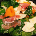 ❃ayusatu❃'s cooksnap of when they made 柿とかぶと生ハムのサラダ.