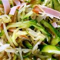 のーりーえーもーん's cooksnap of when they made もやしの中華サラダ♪.
