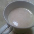 すずたま＠'s cooksnap of when they made きなこバナナミルク.
