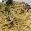 りぃほぁ☆'s cooksnap of when they made ゴルゴンゾーラときのこの和風パスタ.