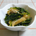 nasubeam's cooksnap of when they made 菜っ葉とお揚げの炊いたん、京おばんざい2.