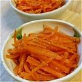 くみちょ～～'s cooksnap of when they made レンジで簡単！人参のごま油あえ.