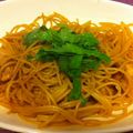 クマたぬき's cooksnap of when they made 簡単☆極旨！鶏肉と下仁田ねぎの和風パスタ.