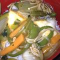 けなモン's cooksnap of when they made 魚の唐揚げ！野菜あんかけのせ♪.