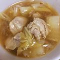 だねぴか's cooksnap of when they made あったかトロトロ☆白菜春雨スープ生姜入り.