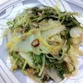 ayu49's cooksnap of when they made 水菜と白菜のシーチキン炒め煮.
