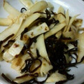 ウッピィ's cooksnap of when they made かぶの皮の塩昆布炒め.