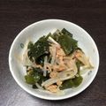 maru3310's cooksnap of when they made もやしとわかめ、シーチキンで簡単和え物.