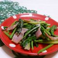 赤い電話's cooksnap of when they made 【うちのお弁当】ほうれん草の炒め物.