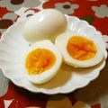 Satoco❋'s cooksnap of when they made 簡単おつまみ☆茹で卵のにんにく塩麹漬け.