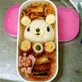 sakuっと。's cooksnap of when they made お弁当に♪簡単くまさんおにぎり.