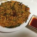 bobdes1959's cooksnap of when they made 簡単☆カリもちっ美味♪豚キムチーズチヂミ.