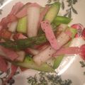 horseland's cooksnap of when they made ✿ちくわアスパラベー炒め✿.