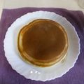 閑人舎's cooksnap of when they made 材料2つで＊ふわふわパンケーキ＊.