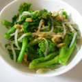 ぽこぴ～♪'s cooksnap of when they made 菜の花の辛し和え.