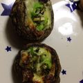 夕飯は６時です's cooksnap of when they made 濃厚トロ～リ☆椎茸のチーズマヨ焼き.