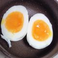 ゆぅきちゃん's cooksnap of when they made めっちゃ簡単！レンジで半熟たまご☆★.