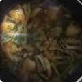 クックXHDI1K☆'s cooksnap of when they made 春菊と油揚げの胡麻味噌汁.