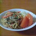 ニコハピさん's cooksnap of when they made 大葉消費☆スパサラ.