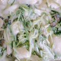 たっちゃん☆ママ's cooksnap of when they made 鶏胸肉と水菜の味噌マヨ焼き.