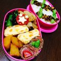 ＲＫまま's cooksnap of when they made お弁当に✿ハムに枝豆入れました.