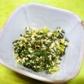 Jock's cooksnap of when they made 俺流！ほうれん草のピーナッツ味噌和え.