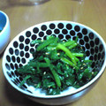 とらぱちお's cooksnap of when they made ほうれん草のからし和え.