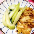クックB9548A☆'s cooksnap of when they made セロリの漬物.