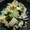 hf1103☆'s cooksnap of when they made チンゲン菜のオイスター炒め♪.
