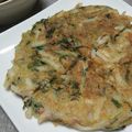菜果志's cooksnap of when they made フワッ♪カリッ♬長芋のうどん入りおやき.