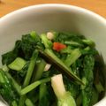 tamayakko6's cooksnap of when they made 『❀カブの葉のお漬物❀』.