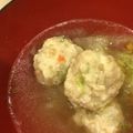 ♪さっちょん♪'s cooksnap of when they made 超簡単！白菜入り鶏団子スープ♡.