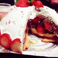 ✳︎doll✳︎'s cooksnap of when they made いちごゼリーのドームケーキ.