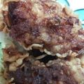 月兎☆'s cooksnap of when they made 唐揚げ風やわらかササミ天ぷら.