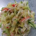 ささらんらん's cooksnap of when they made キャベツたっぷり簡単ヘルシーサラダ.