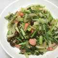 怪盗キッドマン's cooksnap of when they made 小松菜とウインナーのペペロンチーノ風炒め.