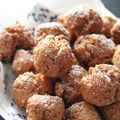 ニコニコ笑顔's cooksnap of when they made 強力粉で♪黒糖ドーナツ.