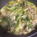 ひなちゃん2号's cooksnap of when they made 豚バラ肉と青梗菜から出る水分の簡単煮物♪.