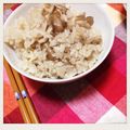 咲ママ。's cooksnap of when they made 簡単♪舞茸の炊き込みご飯♪.