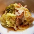 ∞ｋｕｍｉｎ∞'s cooksnap of when they made 白菜“新はやぶさ”と豚肉のミルフィーユ鍋.