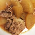 ラムオmemasak's cooksnap of when they made 寒い季節に…こっくり豚みそ大根.