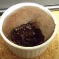目分量の小夜子's cooksnap of when they made *バレンタイン簡単フォンダンショコラ*.